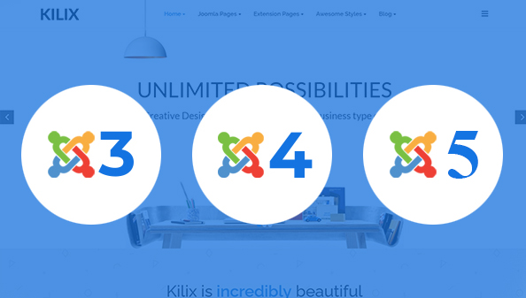 Kilix Fully Compatible with Joomla 3, Joomla 4 & Joomla 5