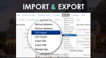 Import/ Export Import/ Export